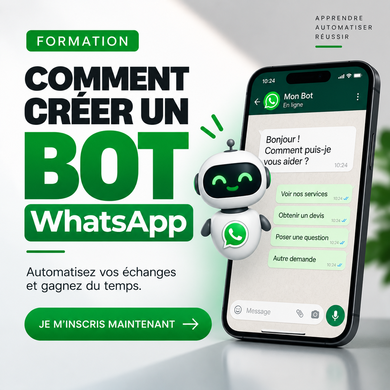 Comment créer un bot WhatsApp
