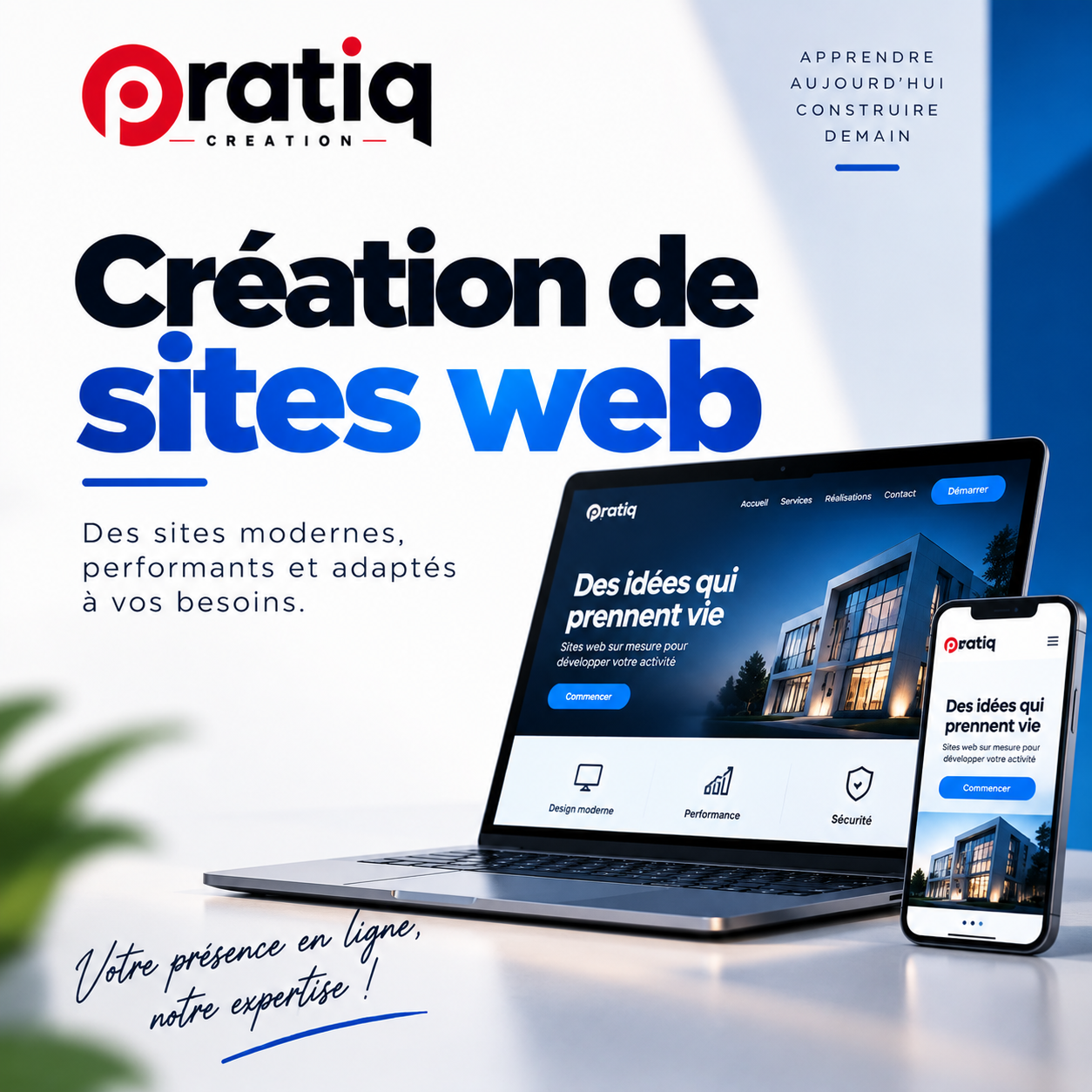 Création de sites web
